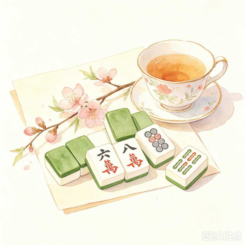 personalized gift mahjong set