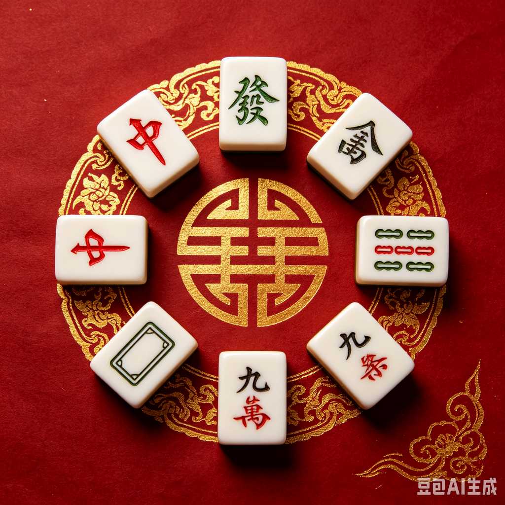 dual color mahjong tiles