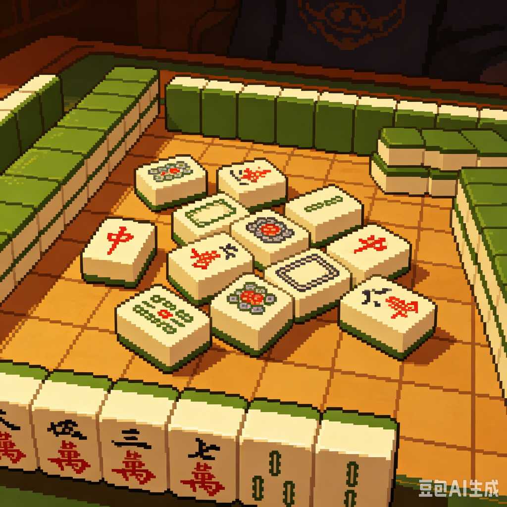 custom metallic mahjong set
