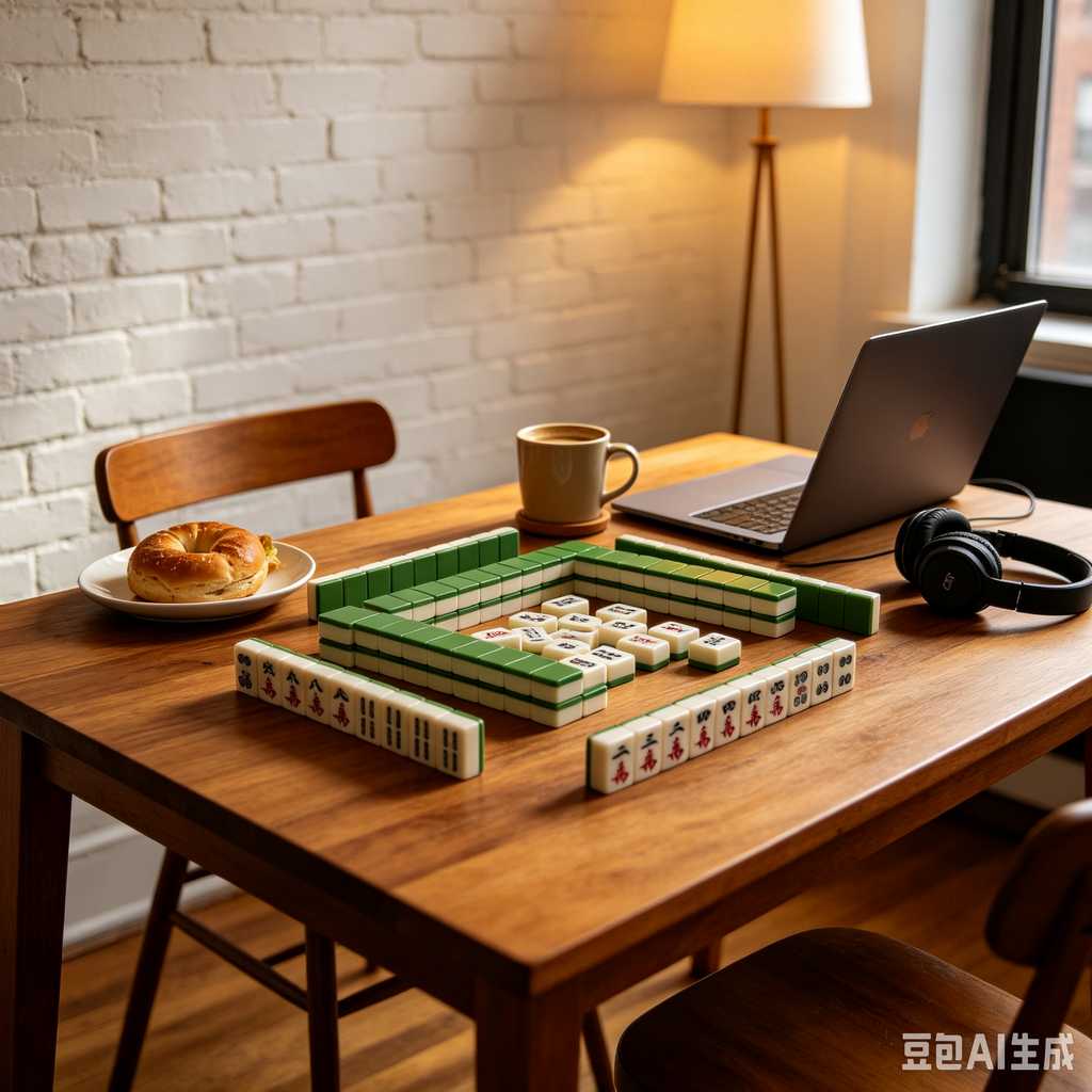 handmade mahjong tiles set