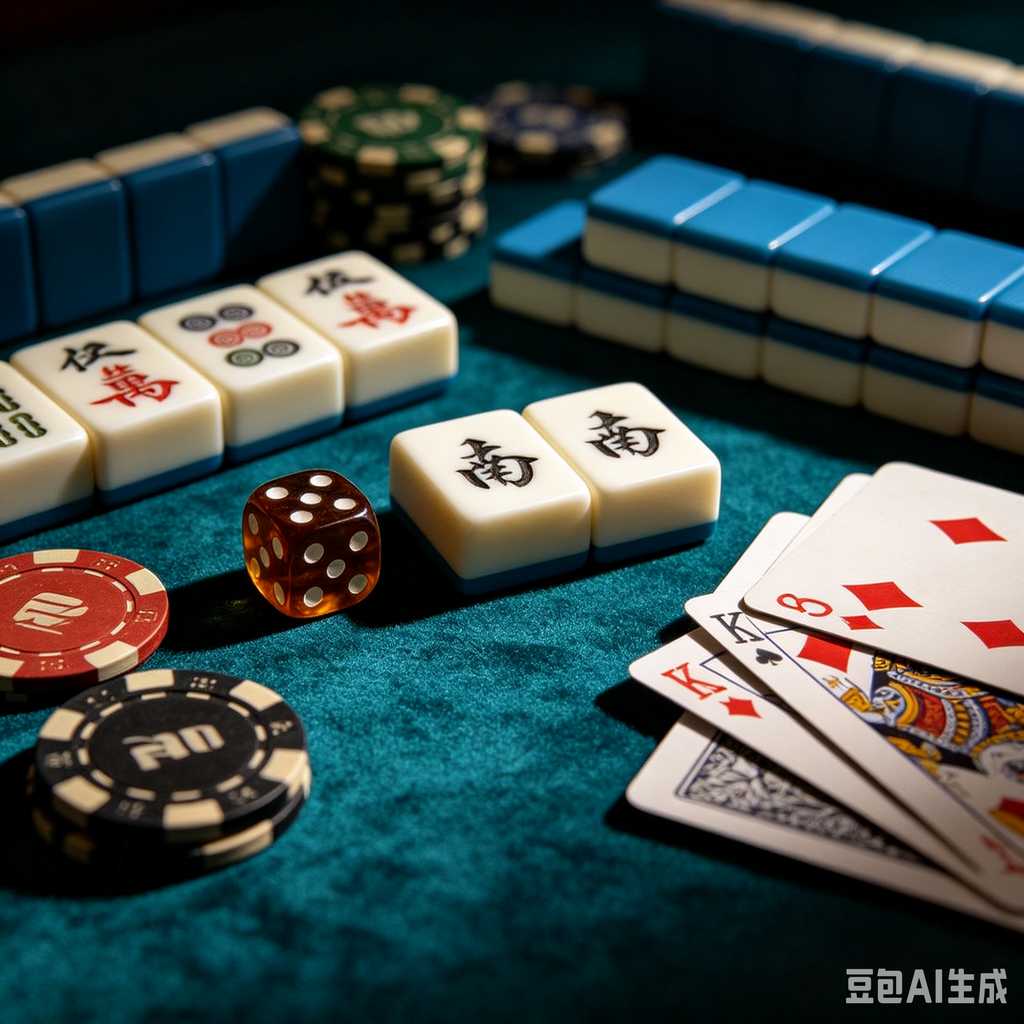 pink mahjong set